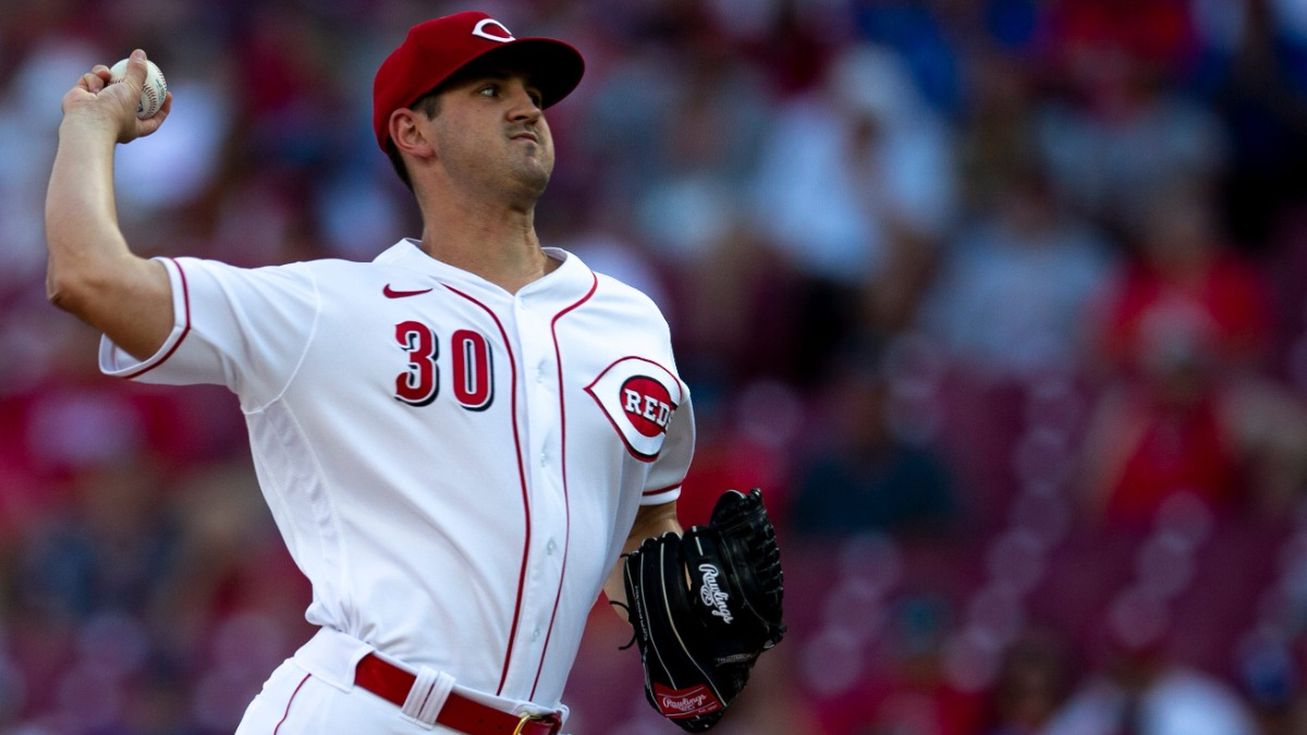 Cincinnati Reds pitcher Tyler Mahle