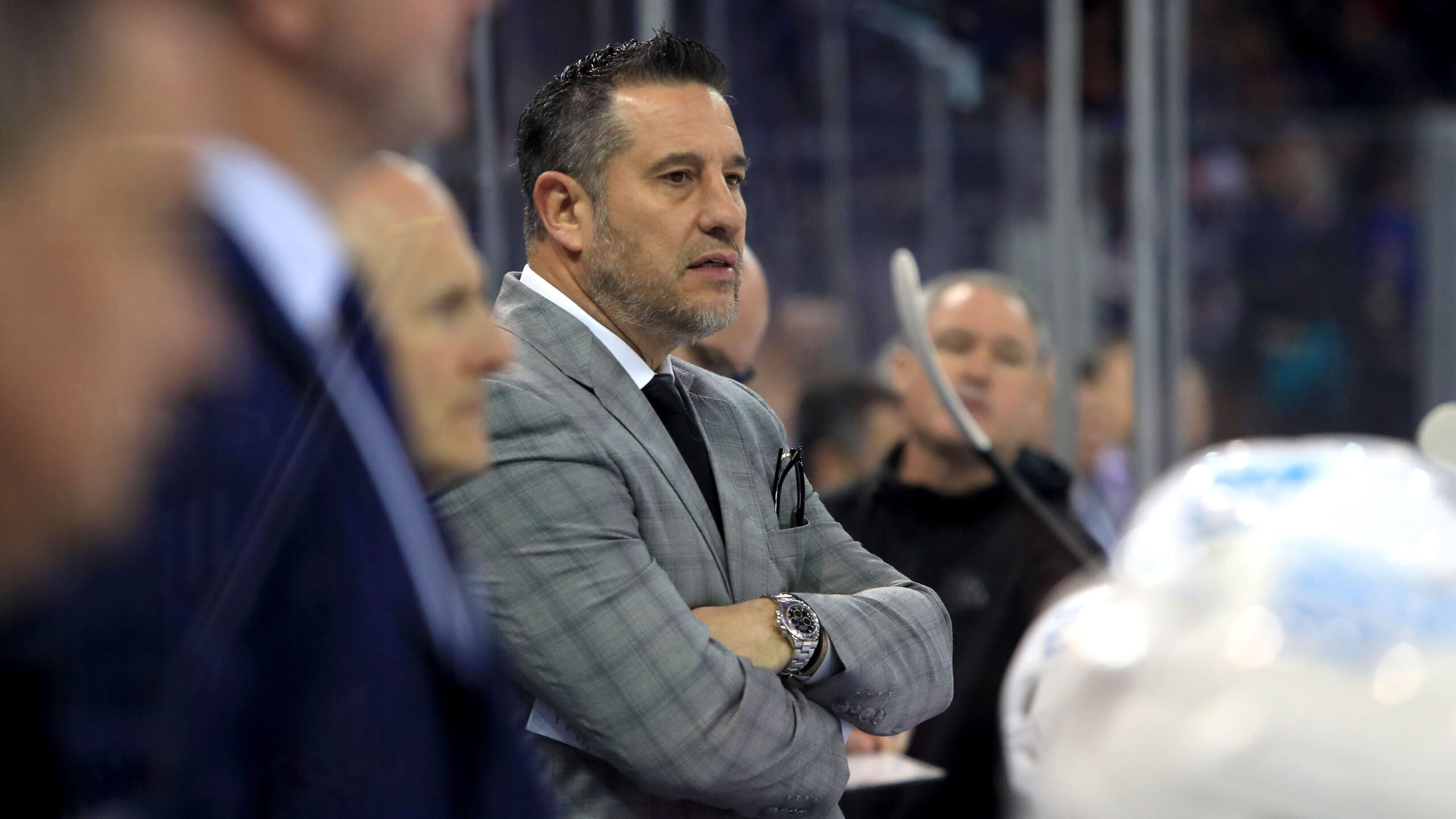 NHL: San Jose Sharks at New York Rangers
