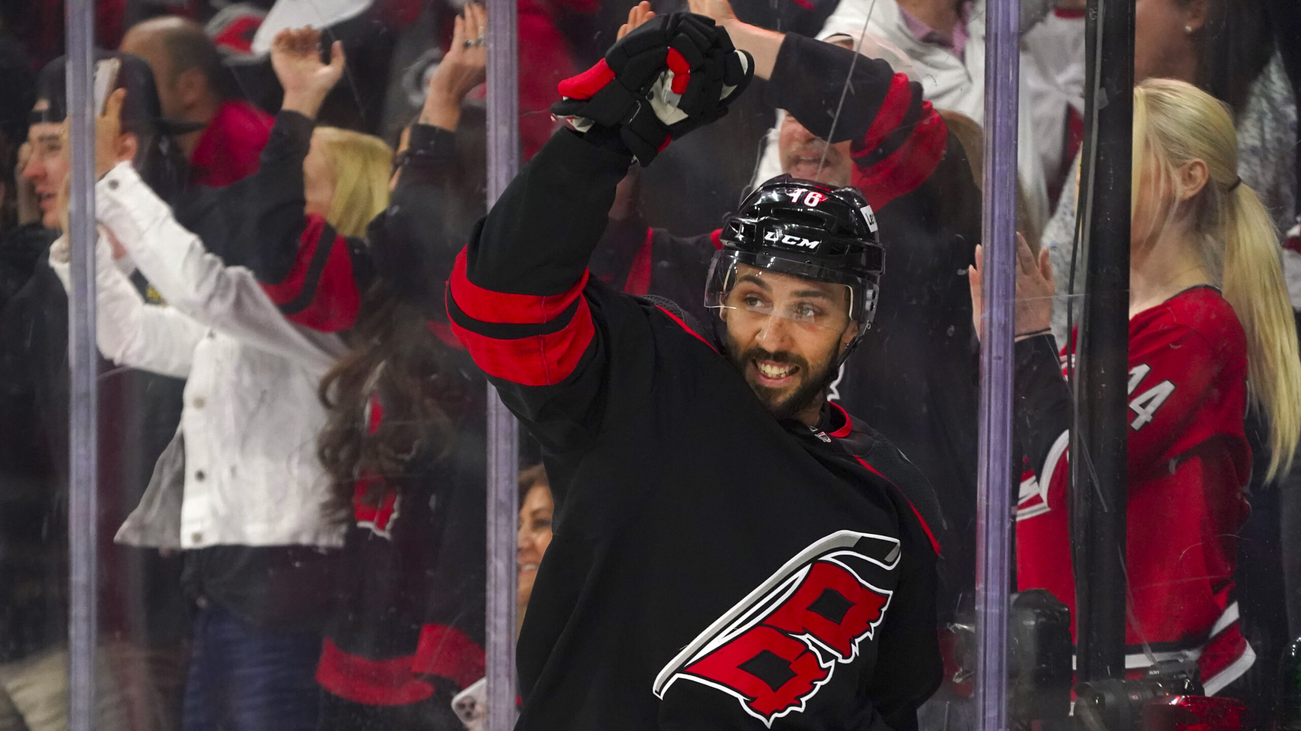 NHL: Stanley Cup Playoffs-Boston Bruins at Carolina Hurricanes