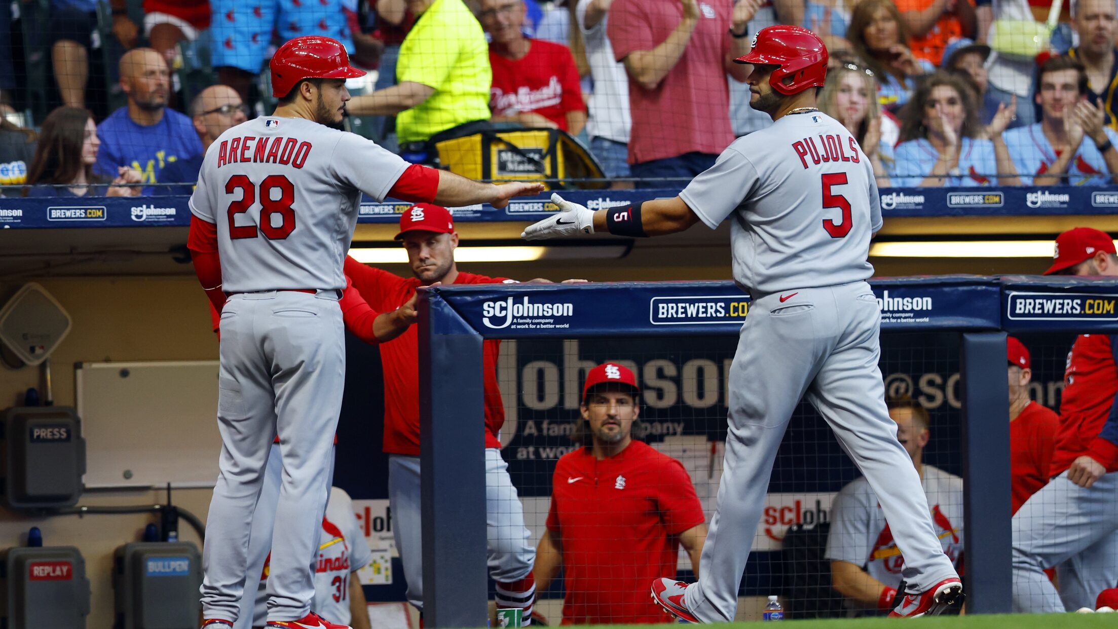 MLB: St. Louis Cardinals at Milwaukee Brewers