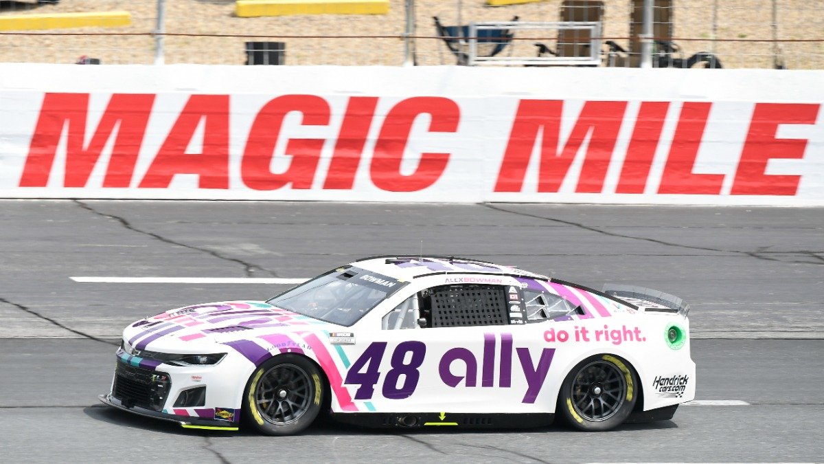 NASCAR driver Alex Bowman