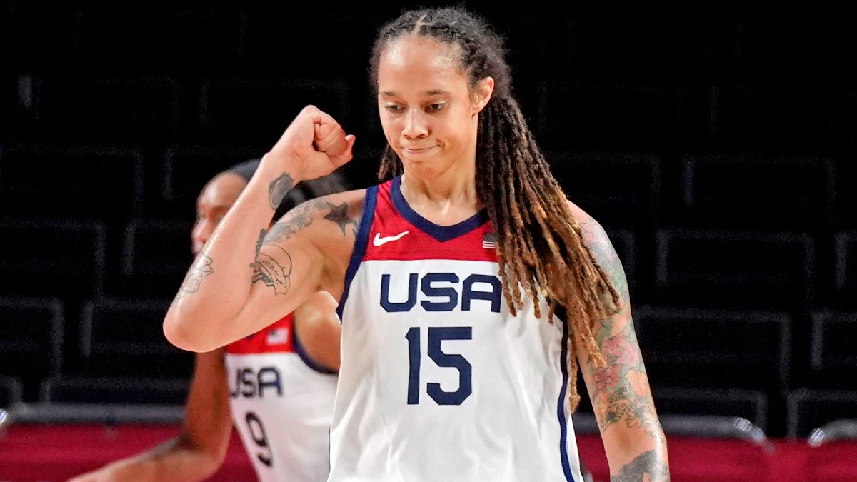 Phoenix Mercury center Brittney Griner