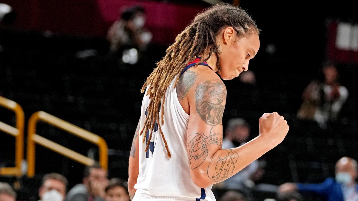 Phoenix Mercury center Brittney Griner