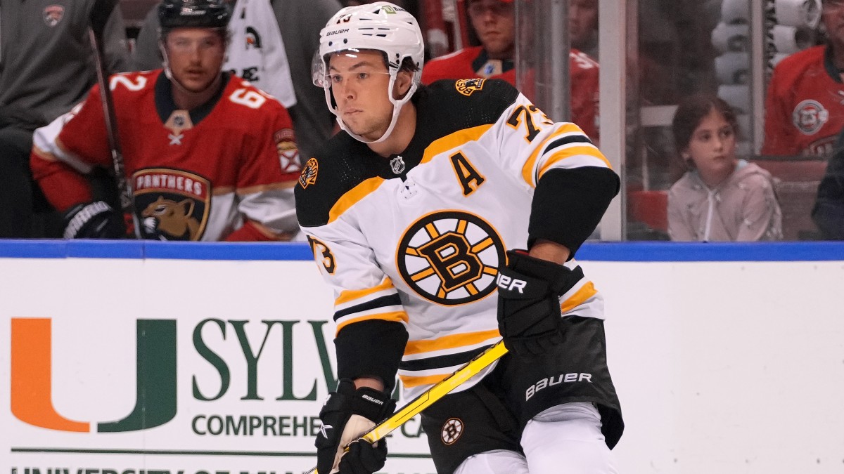 Boston Bruins defenseman Charlie McAvoy