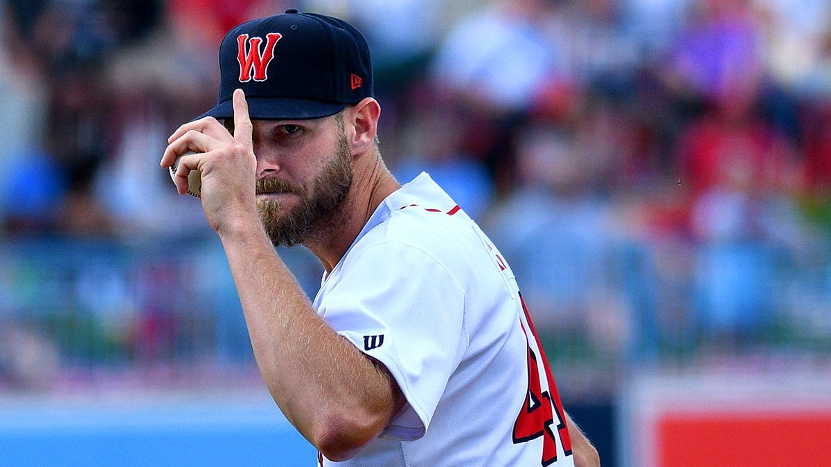 Boston Red Sox pitcher Chris Sale