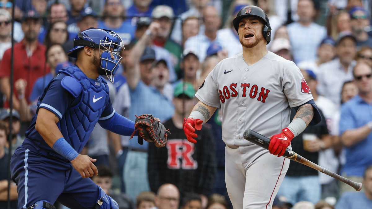 Boston Red Sox catcher Christian Vázquez