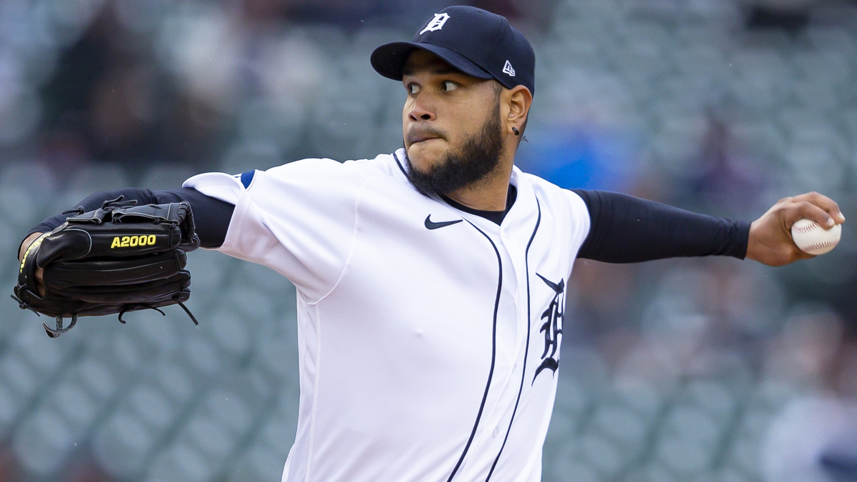 Detroit Tigers pitcher Eduardo Rodriguez
