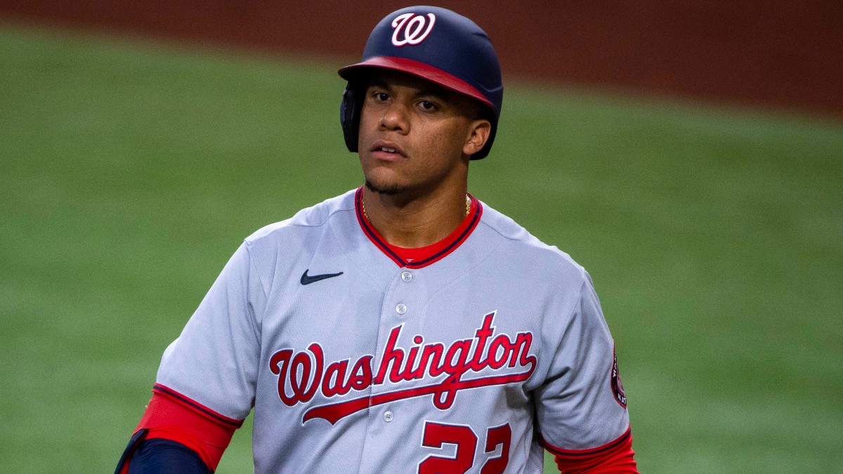 Washington Nationals outfielder Juan Soto