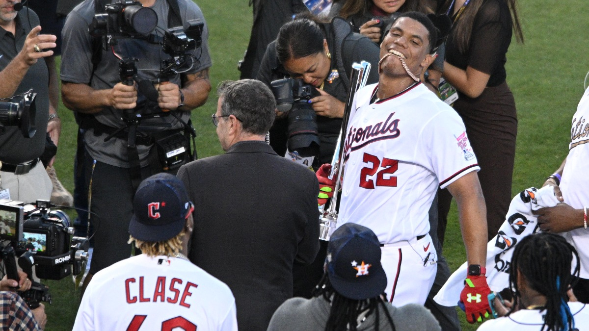 Washington Nationals outfielder Juan Soto
