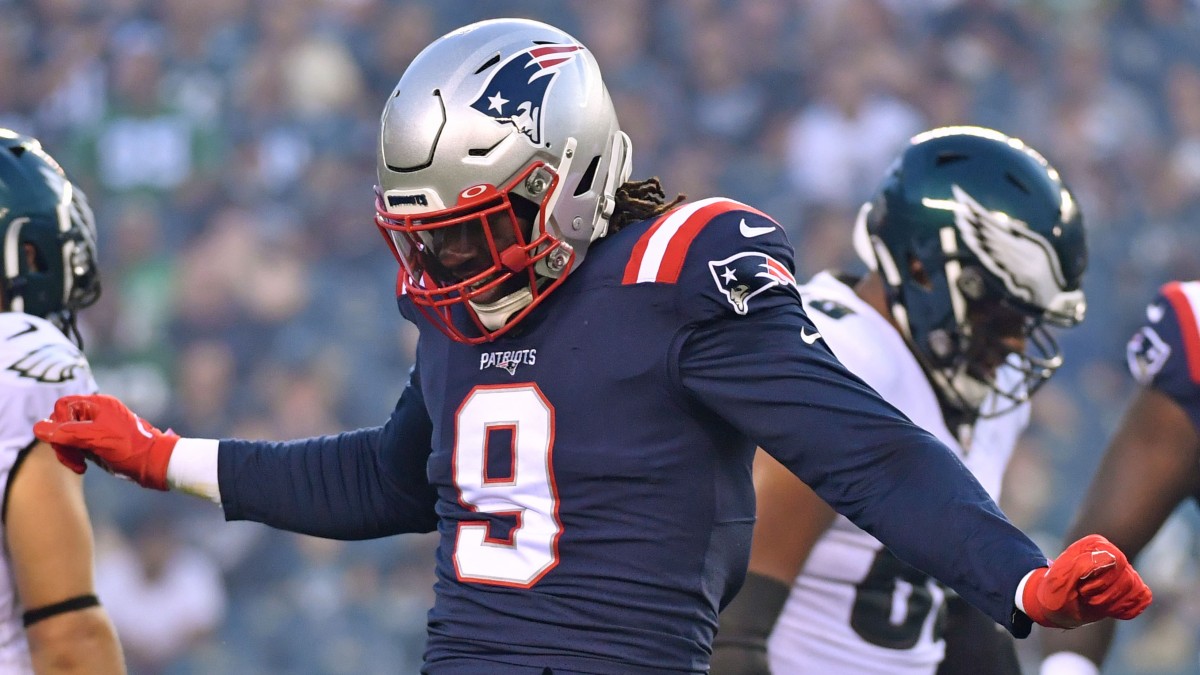 New England Patriots linebacker Matt Judon