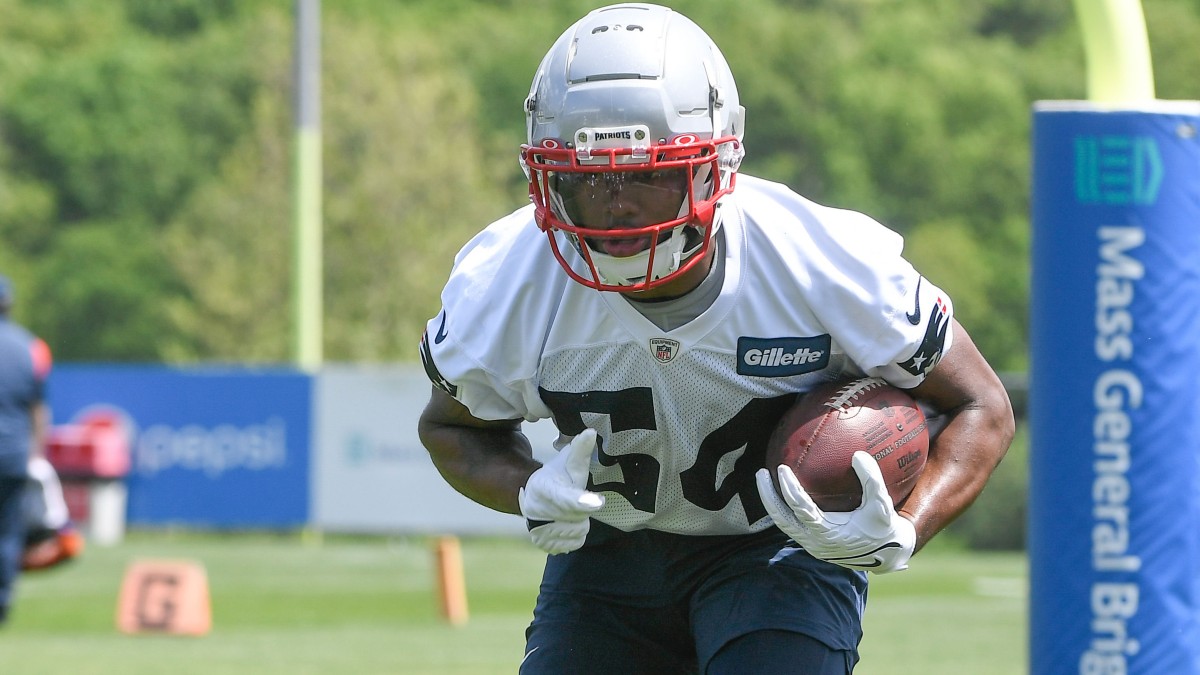 New England Patriots running back Pierre Strong Jr.