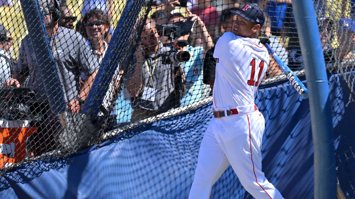 Boston Red Sox third baseman Rafael Devers