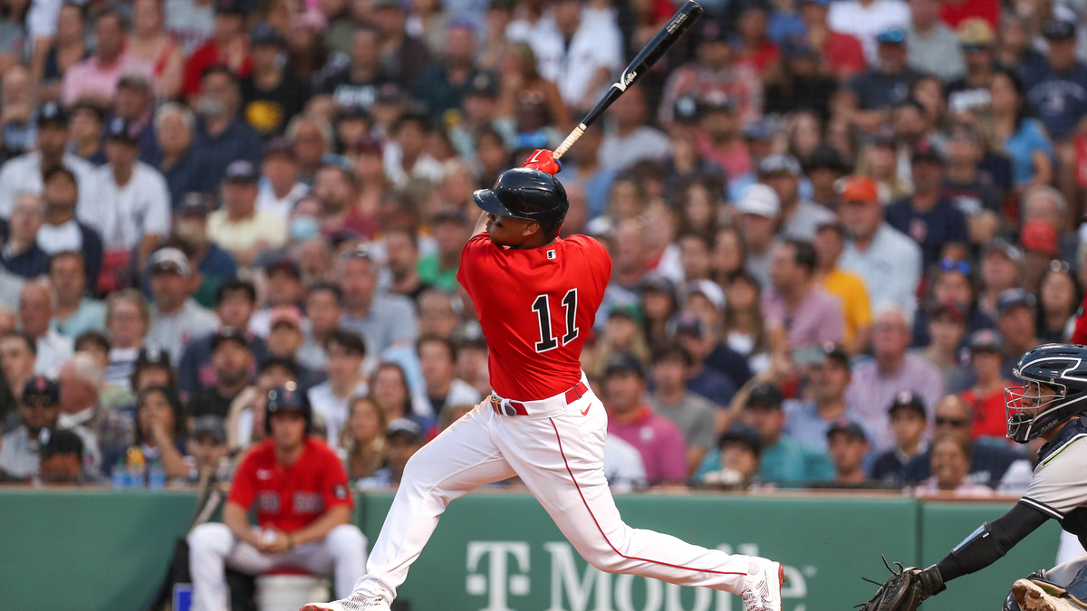 Boston Red Sox third baseman Rafael Devers
