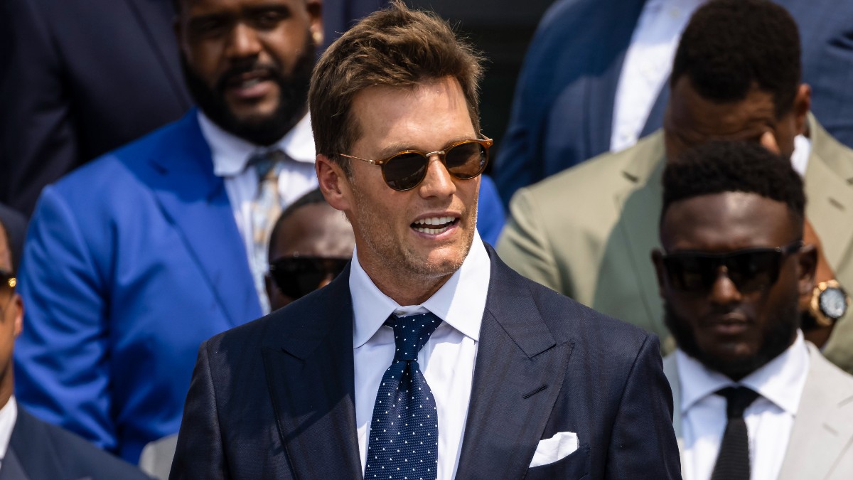 Tampa Bay Buccaneers quarterback Tom Brady