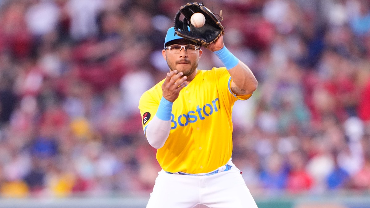 Boston Red Sox second baseman Yolmer Sánchez