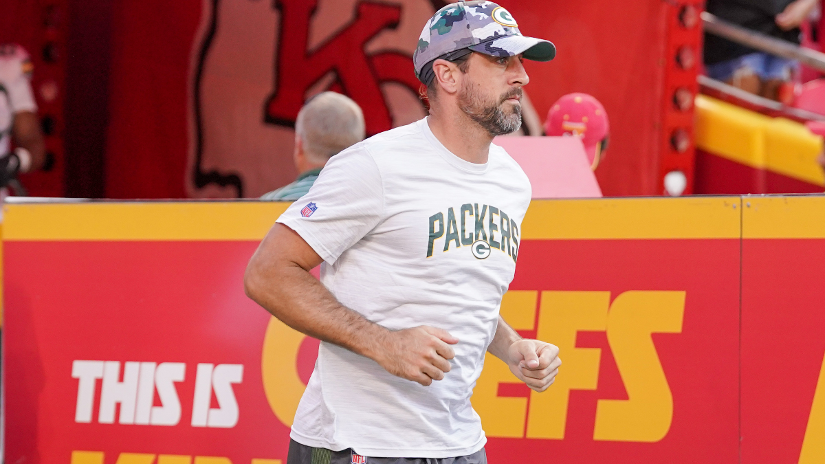 Green Bay Packers quarterback Aaron Rodgers