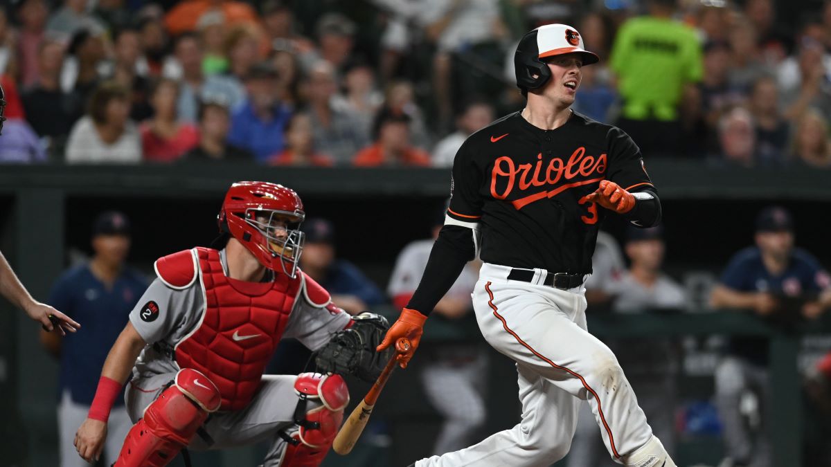 Baltimore Orioles catcher Adley Rutschman