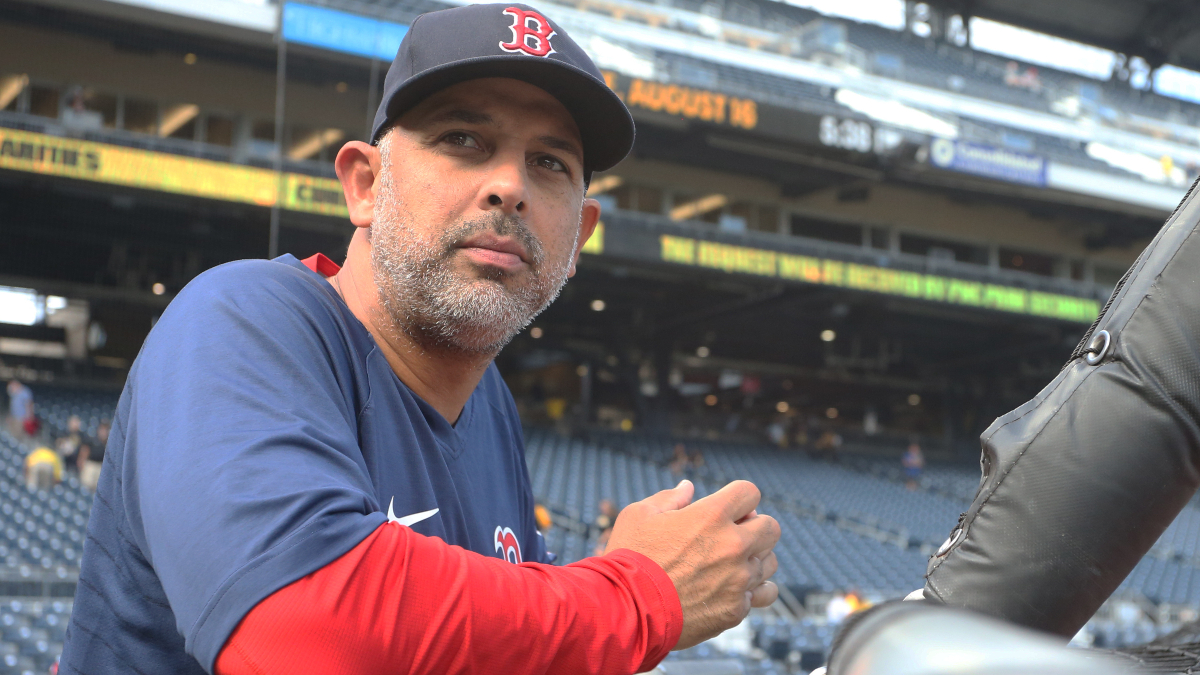Boston Red Sox manager Alex Cora