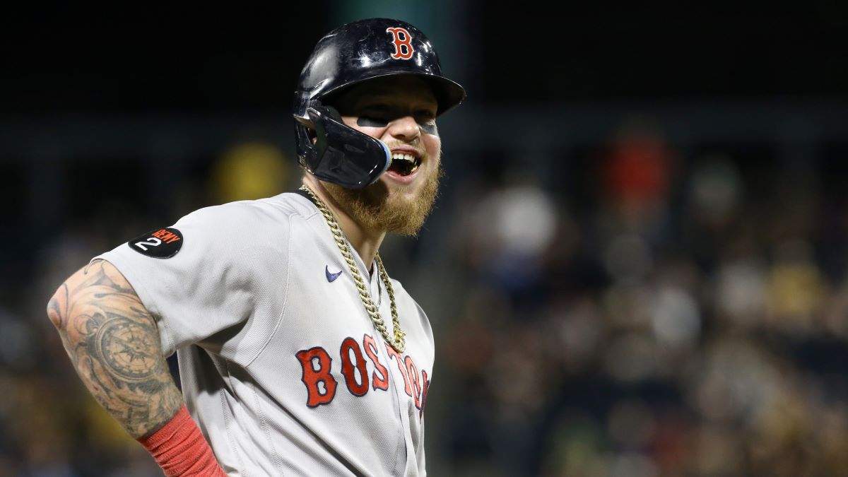 Boston Red Sox outfielder Alex Verdugo