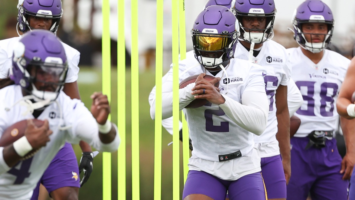 Minnesota Vikings running back Alexander Mattison