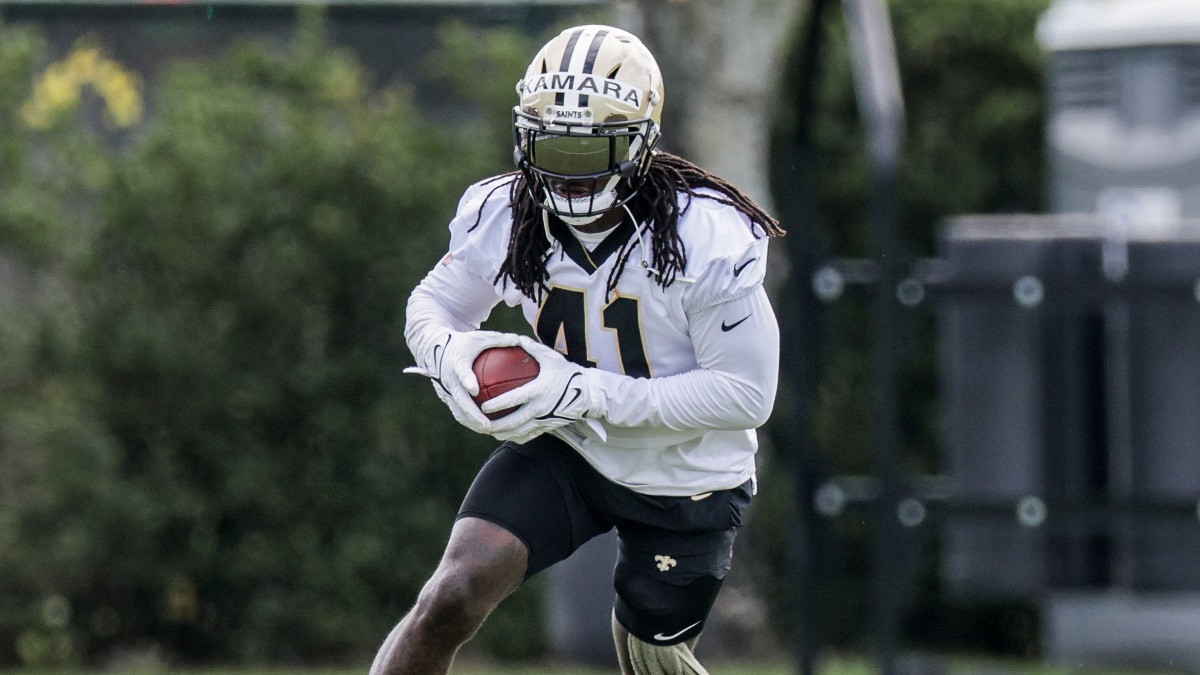 New Orleans Saints running back Alvin Kamara