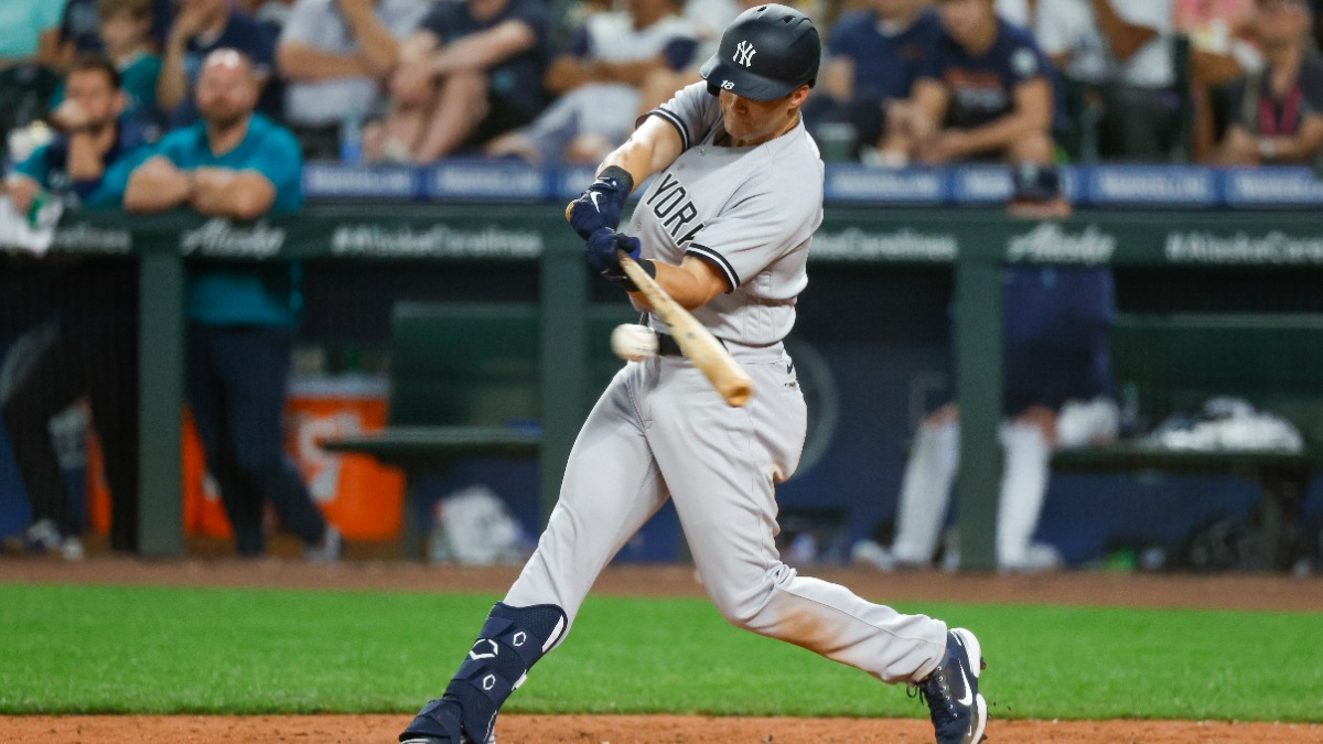New York Yankees outfielder Andrew Benintendi