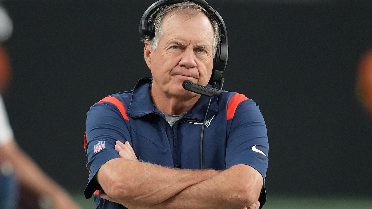 New England Patriots head coach Bill Belichick