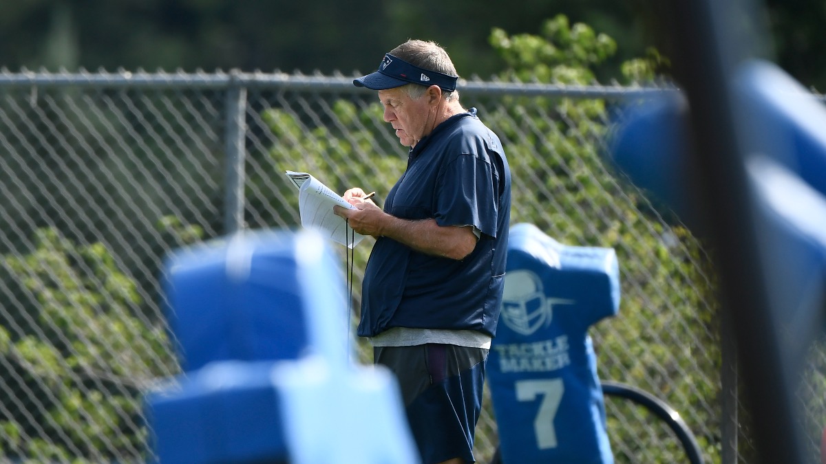 New England Patriots head coach Bill Belichick