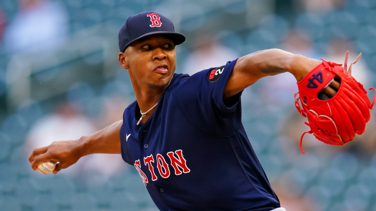 Boston Red Sox starting pitcher Brayan Bello