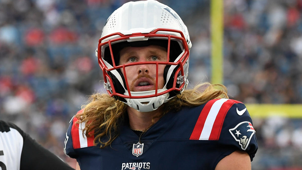 New England Patriots safety Brenden Schooler