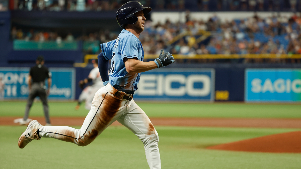 Tampa Bay Rays outfielder Brett Phillips