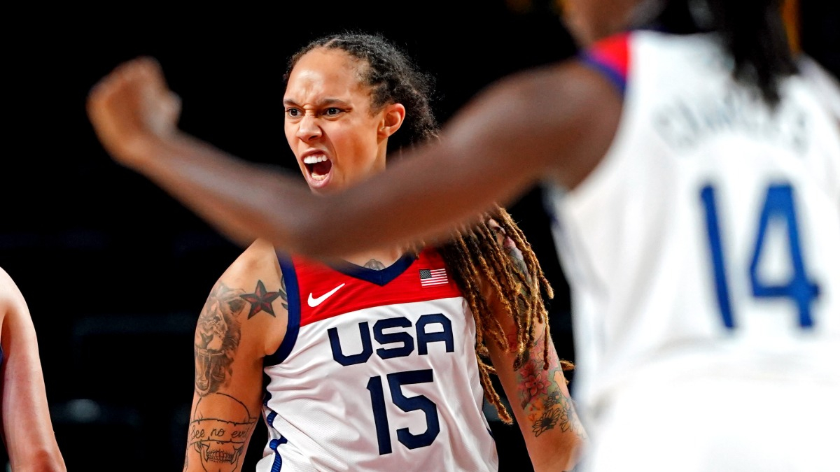 WNBA star Brittney Griner