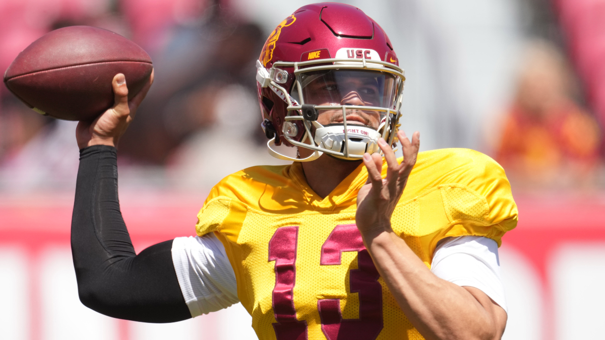 USC quarterback Caleb Williams