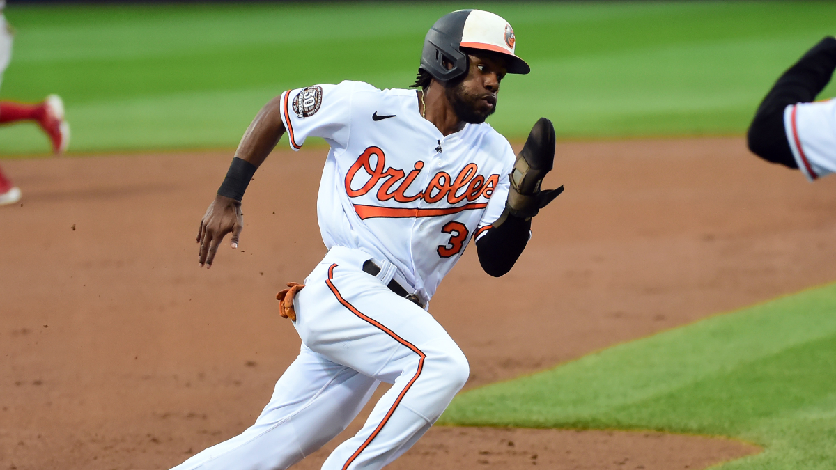 Baltimore Orioles center fielder Cedric Mullins
