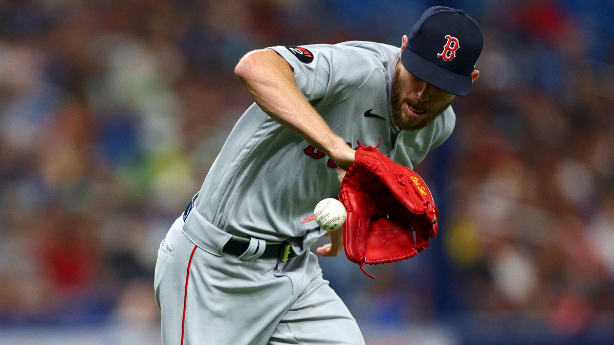 Boston Red Sox pitcher Chris Sale
