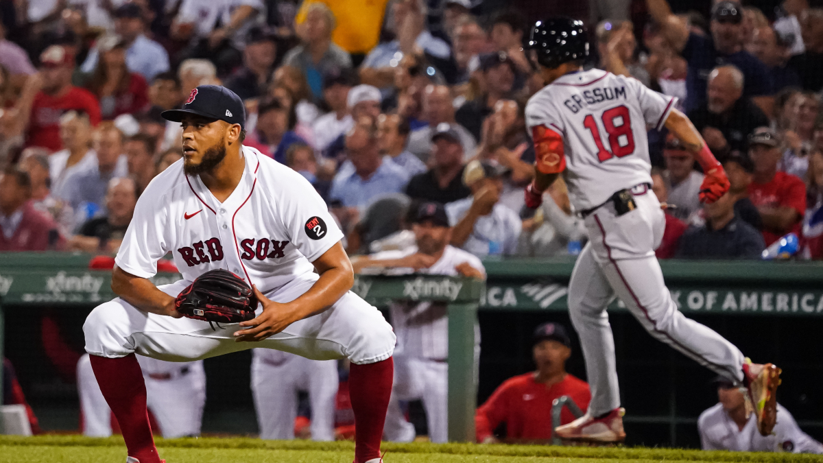 Boston Red Sox pitcher Darwinzon Hernandez