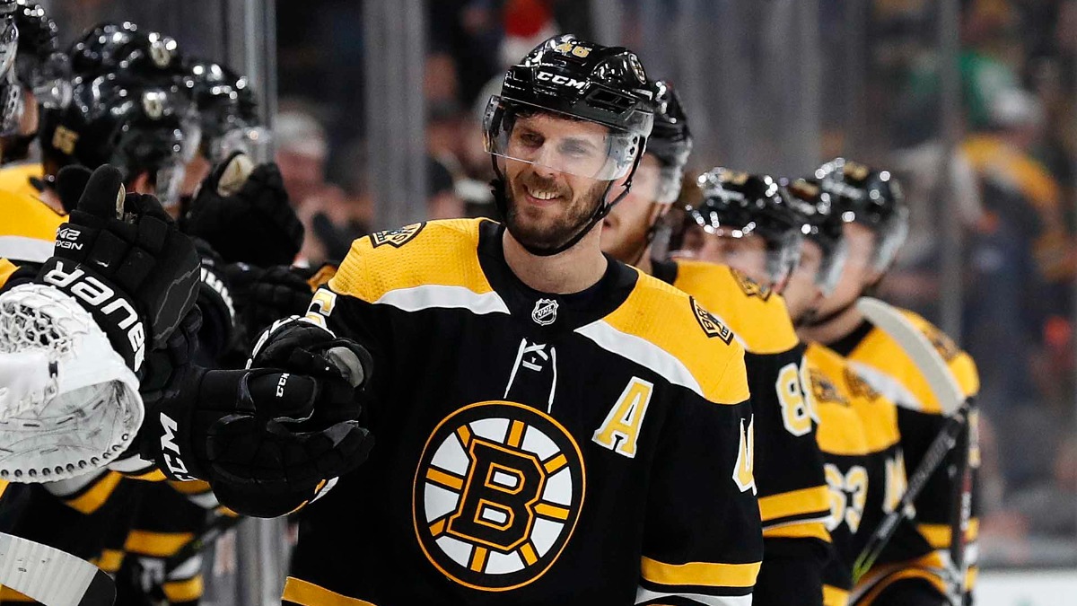 Boston Bruins center David Krejci
