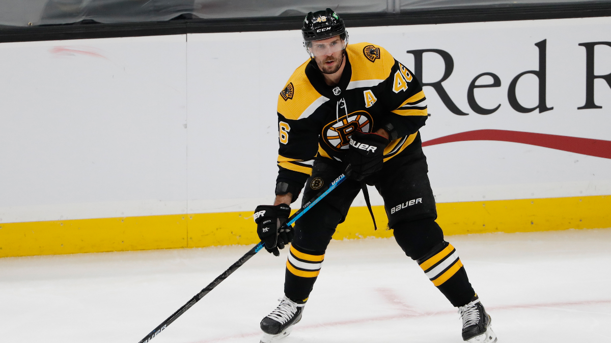 Boston Bruins center David Krejci