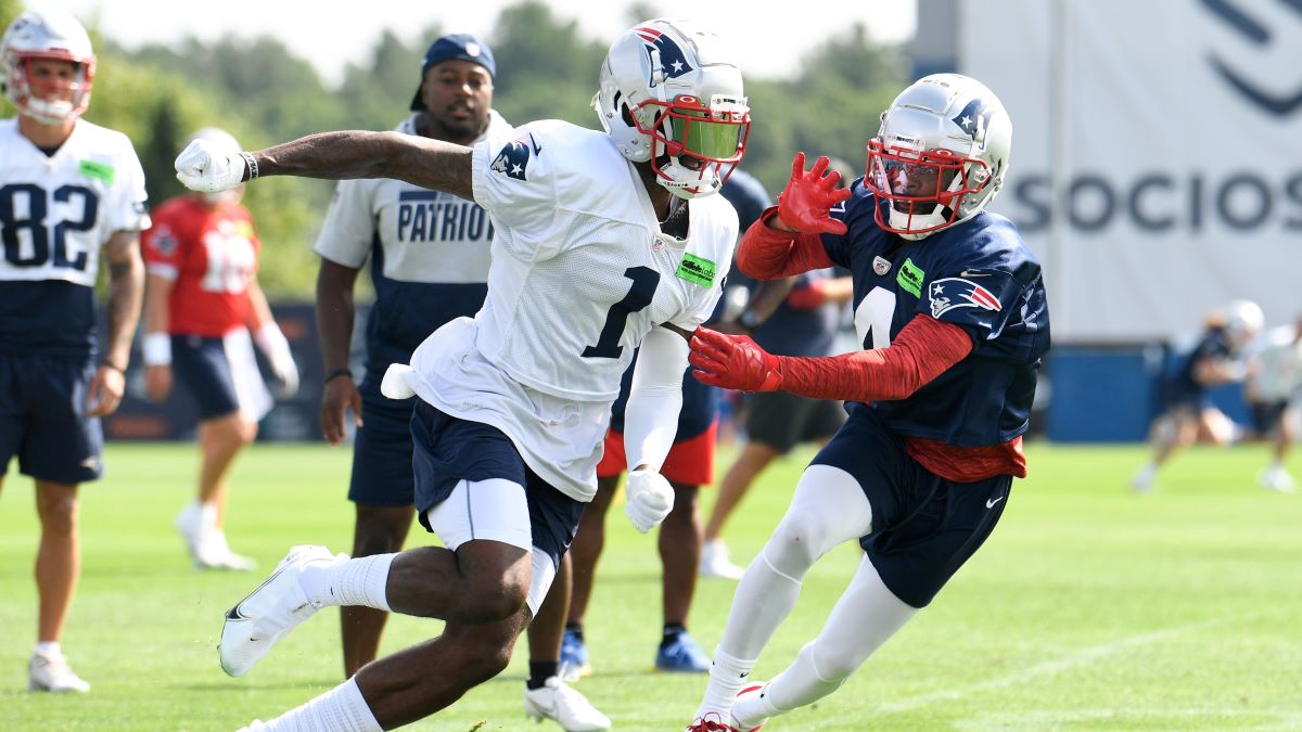 New England Patriots receiver DeVante Parker