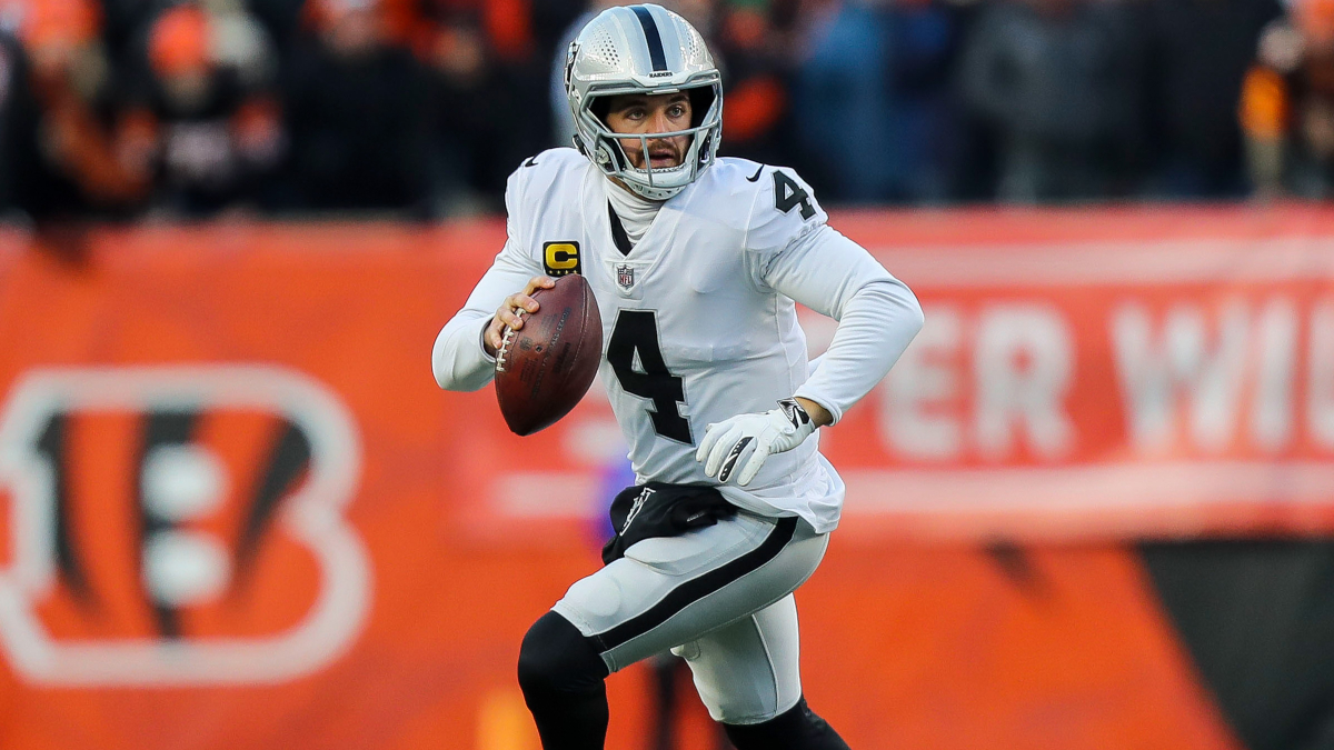 Las Vegas Raiders quarterback Derek Carr
