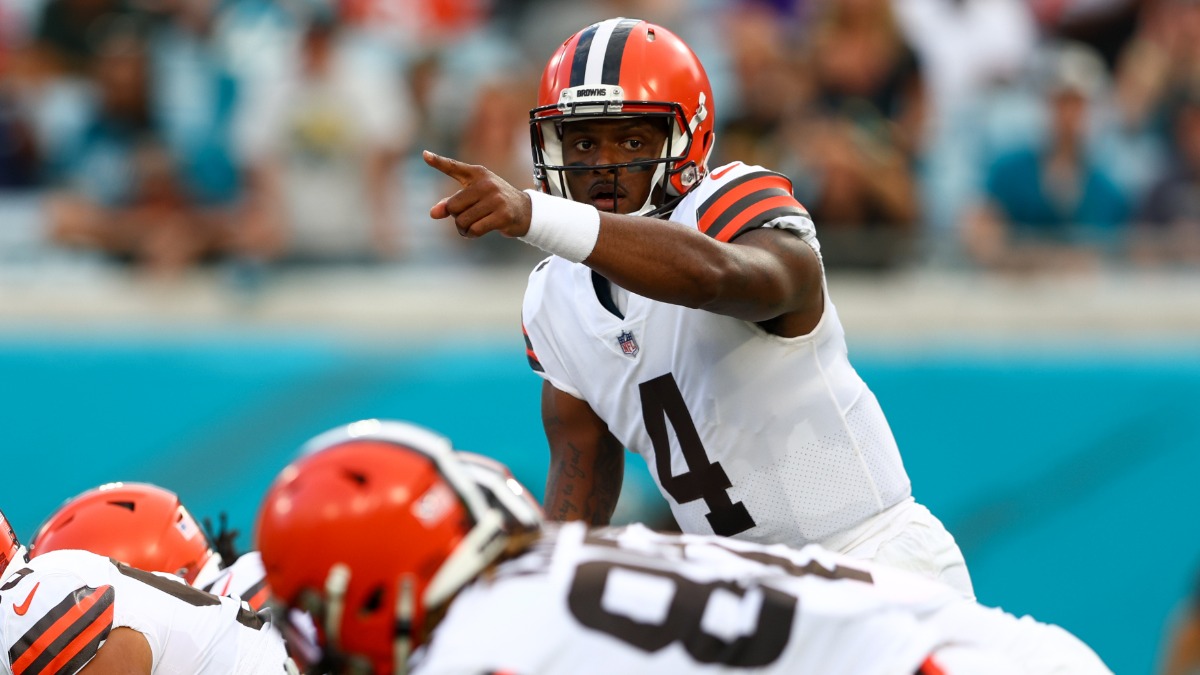 Cleveland Browns quarterback Deshaun Watson