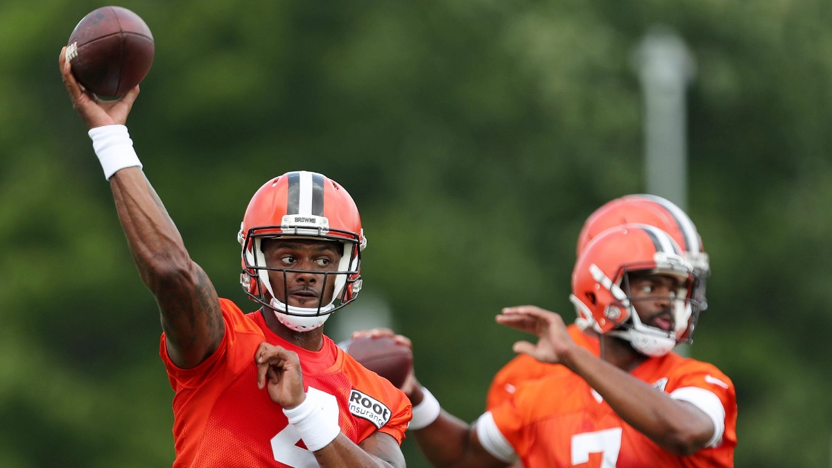Cleveland Browns quarterback Deshaun Watson