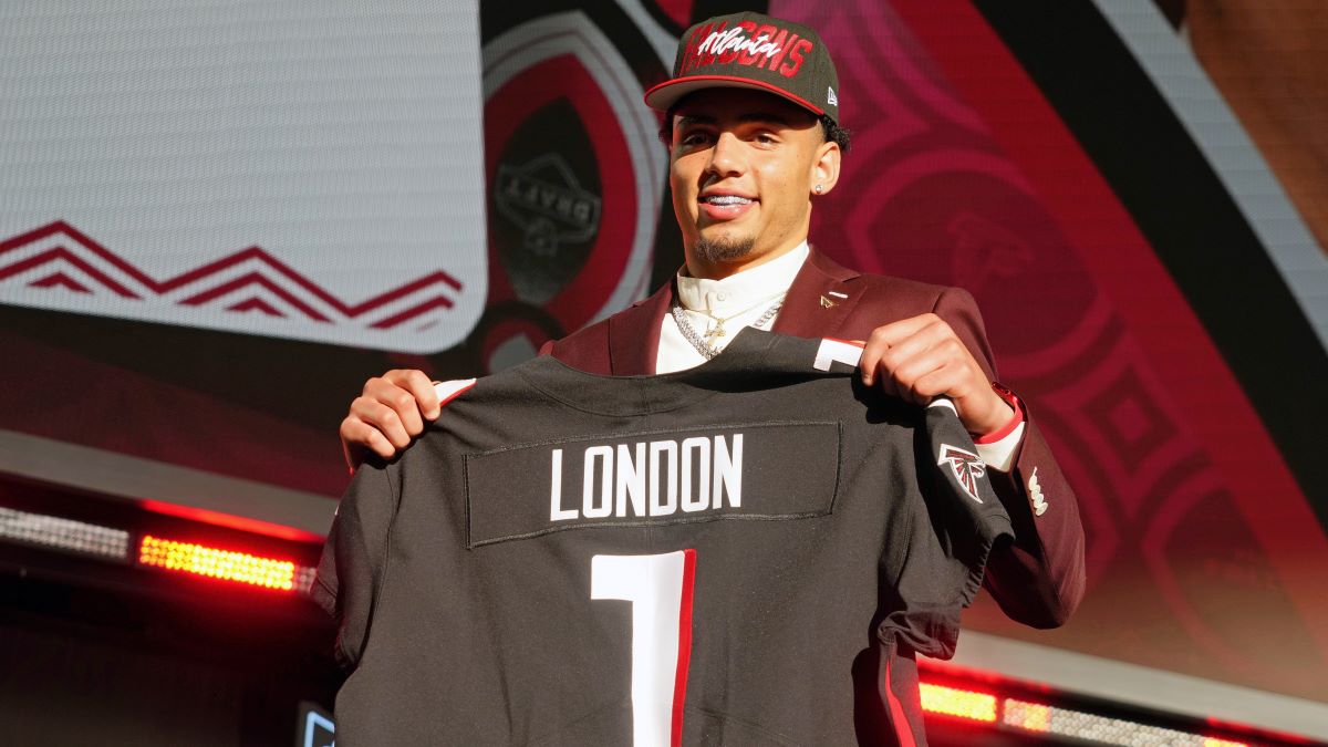 Atlanta Falcons wide receiver Drake London