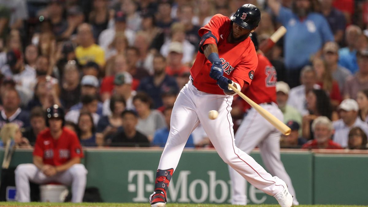 Boston Red Sox first baseman/outfielder Franchy Cordero