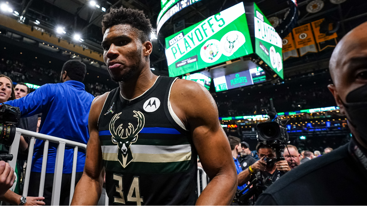 Milwaukee Bucks forward Giannis Antetokounmpo