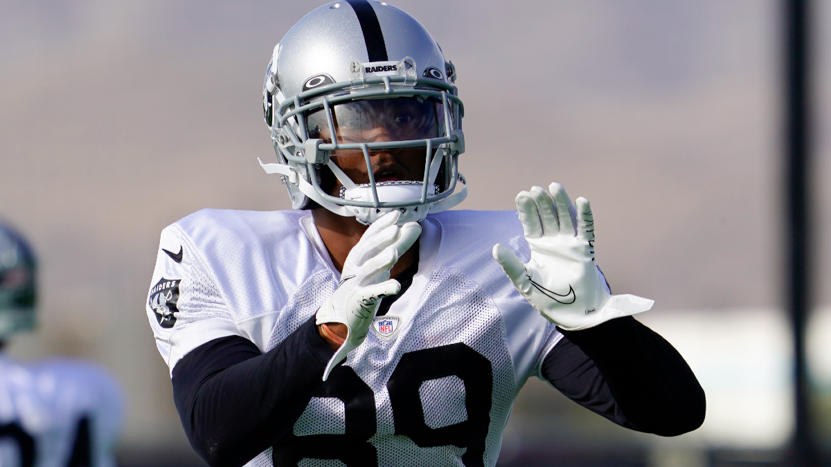 Las Vegas Raiders wide receiver Isaiah Zuber