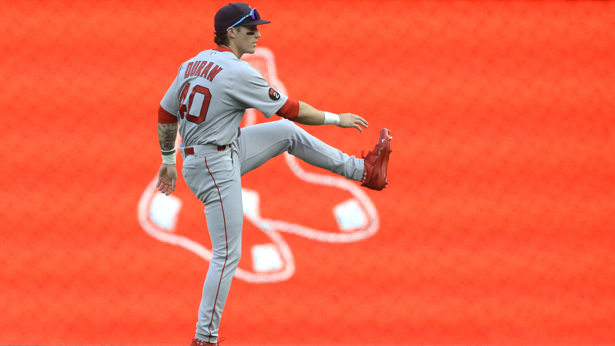 Boston Red Sox outfielder Jarren Duran