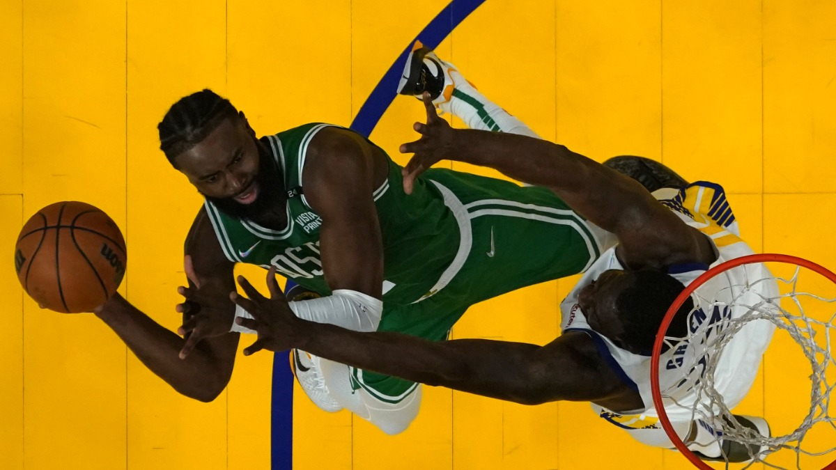Boston Celtics guard Jaylen Brown