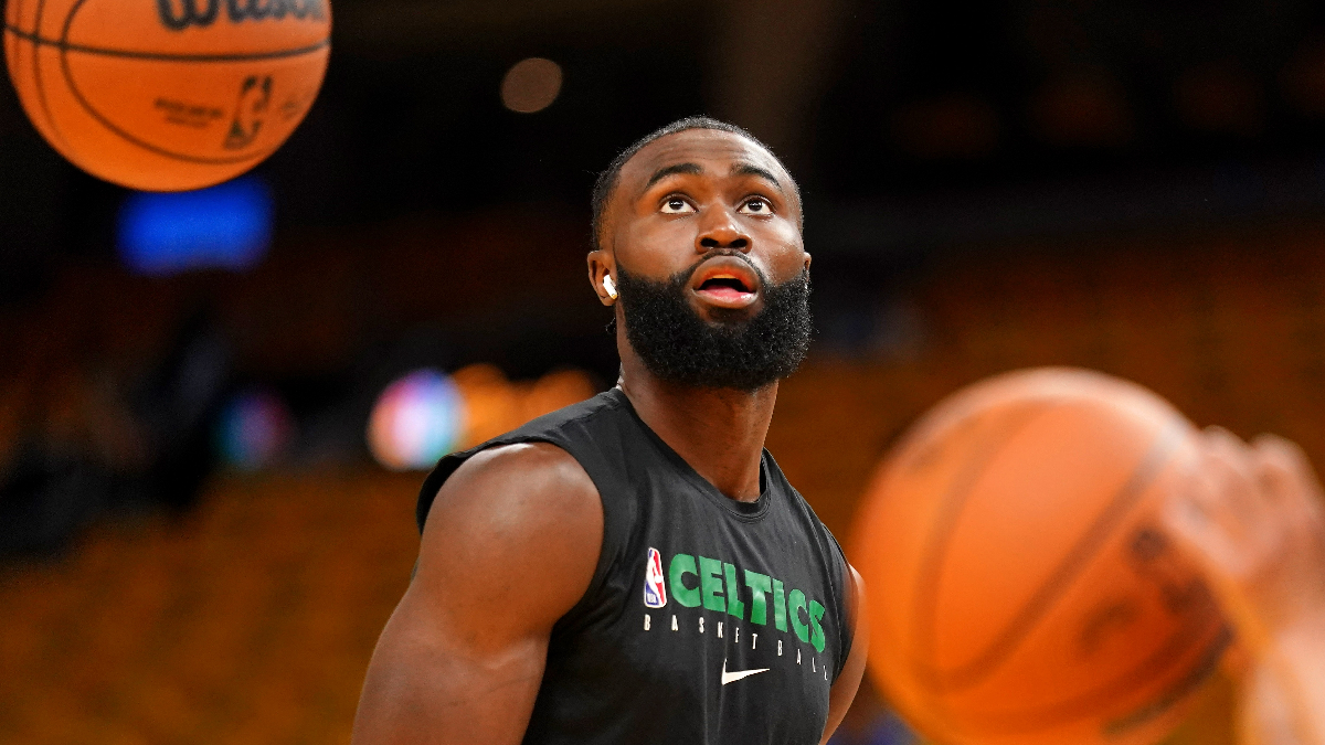 Boston Celtics guard Jaylen Brown