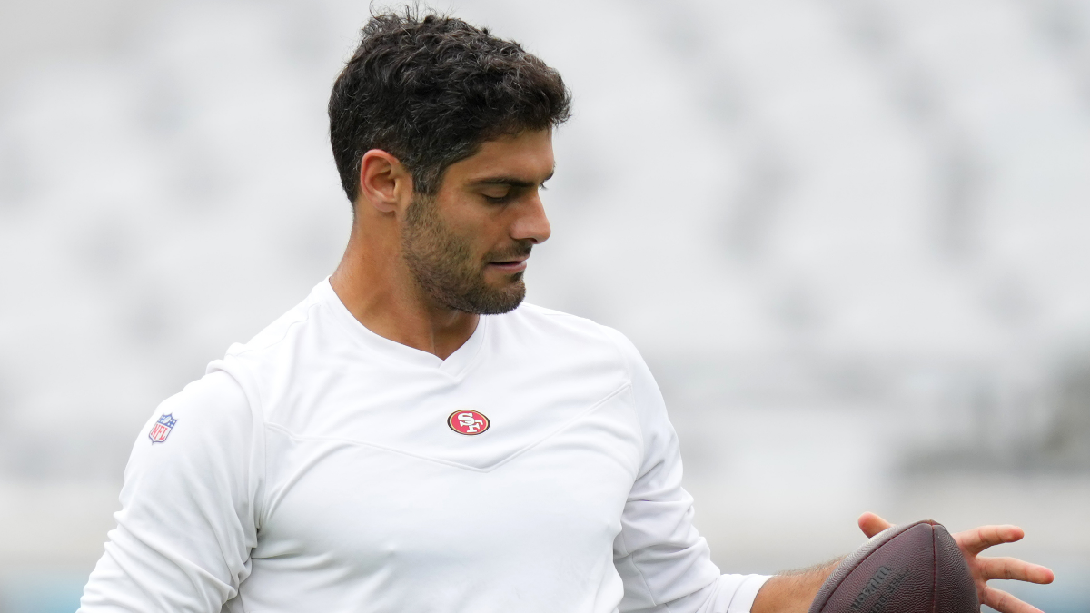 San Francisco 49ers quarterback Jimmy Garoppolo